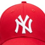 ŠILTOVKA MLB NY YANKEES NEW ERA RED WHITE detail loga NY