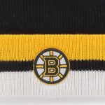 ČIAPKA NHL BOSTON BRUINS 47 BRAND SPLIT CUFF KNIT BK detail loga