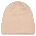 Zadná strana čiapky NY YANKEES NEW ERA METALLIC LOGO BEANIE PEACH